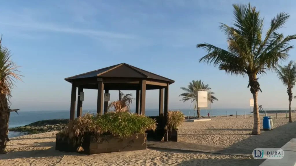 Al Hamriyah beach gazebos