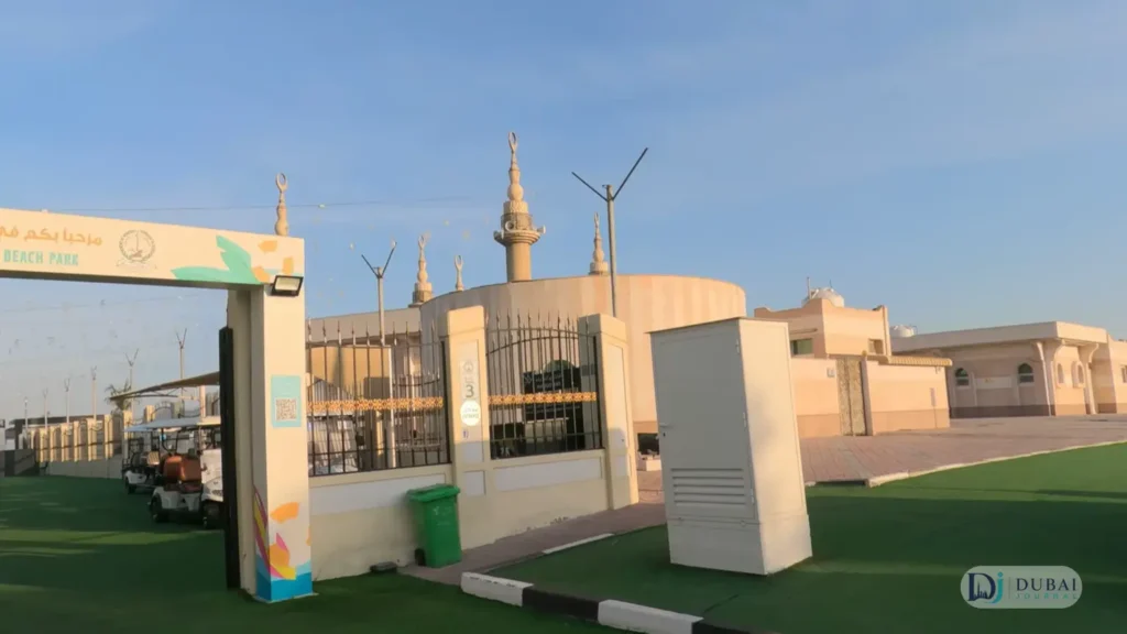 Al Hamriyah beach mosque
