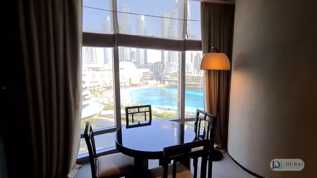 Burj Khalifa hotel room