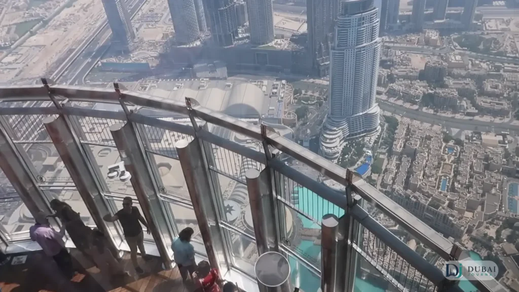 Burj Khalifa observation deck terrace