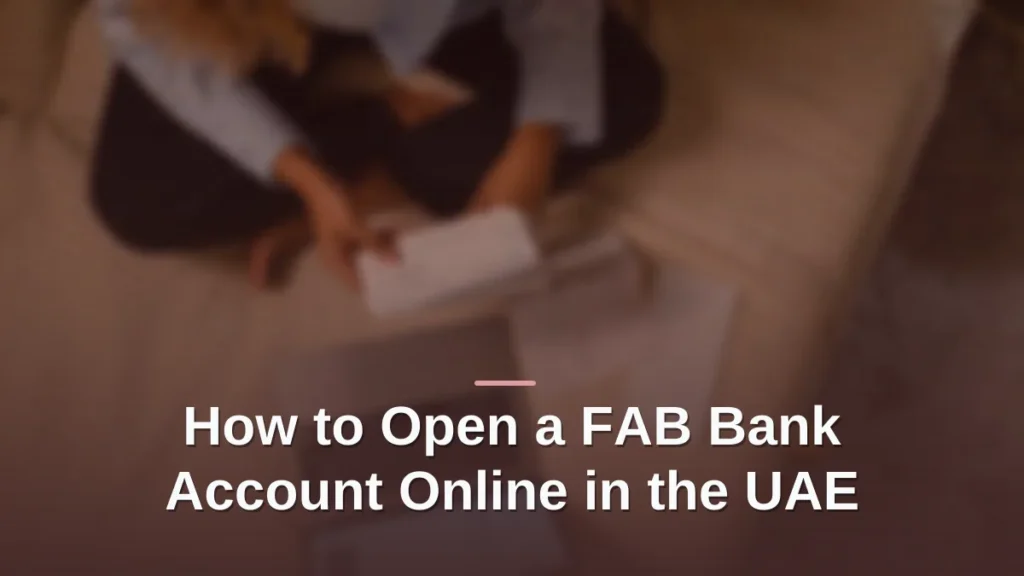 FAB bank account