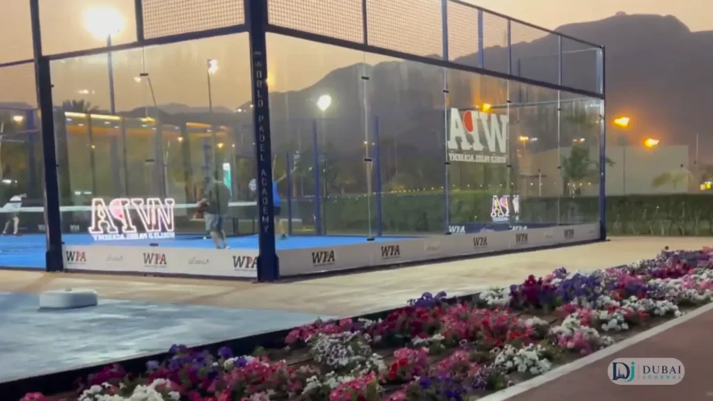 Khorfakkan beach tennis court