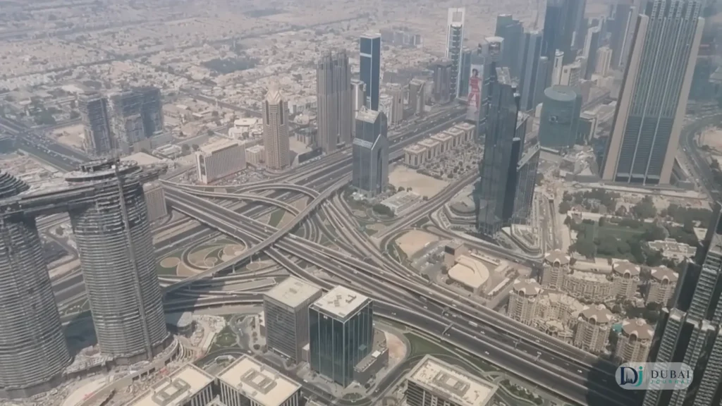 Pic from Burj Khalifa observation deck