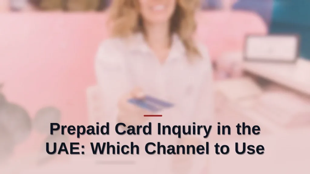 prepaid card inquiry