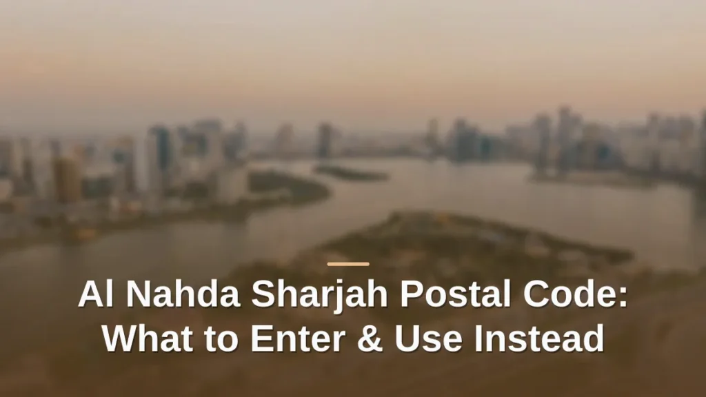 Al nahda sharjah postal code