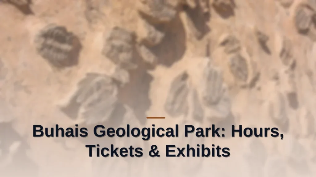 Buhais geological park