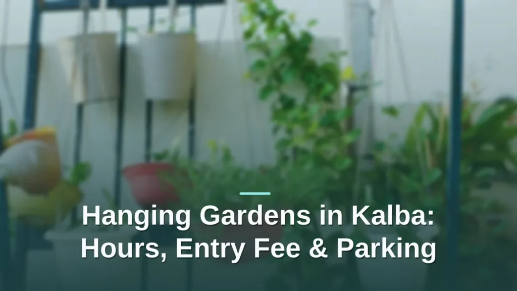 Hanging gardens in kalba