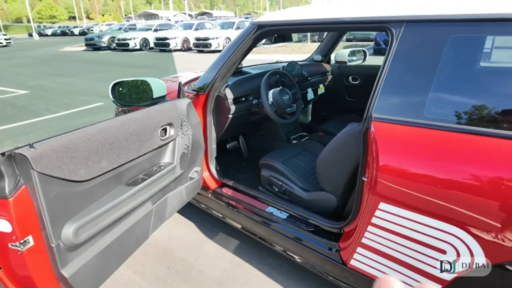MINI Cooper interior cabin and seats
