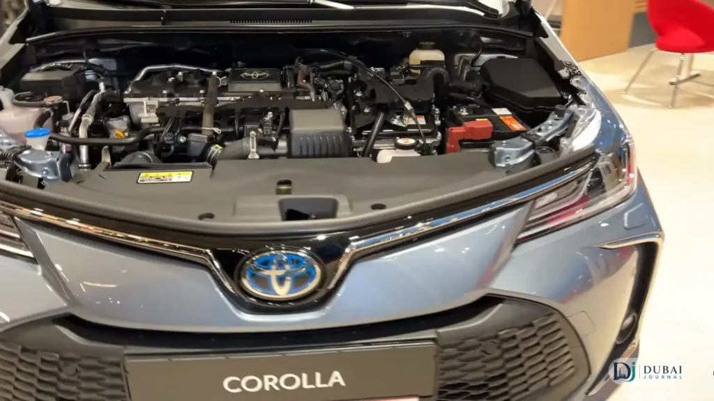 Toyota Corolla hybrid engine bay