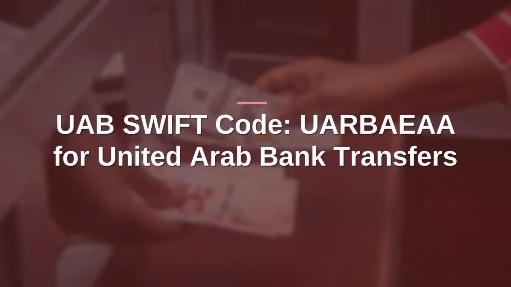 UAB SWIFT code
