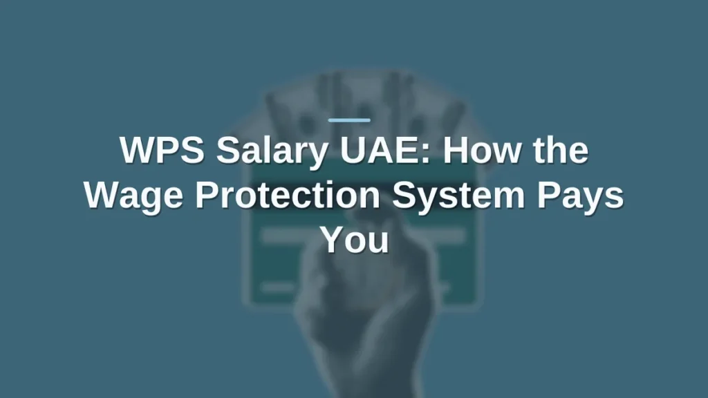 WPS salary UAE
